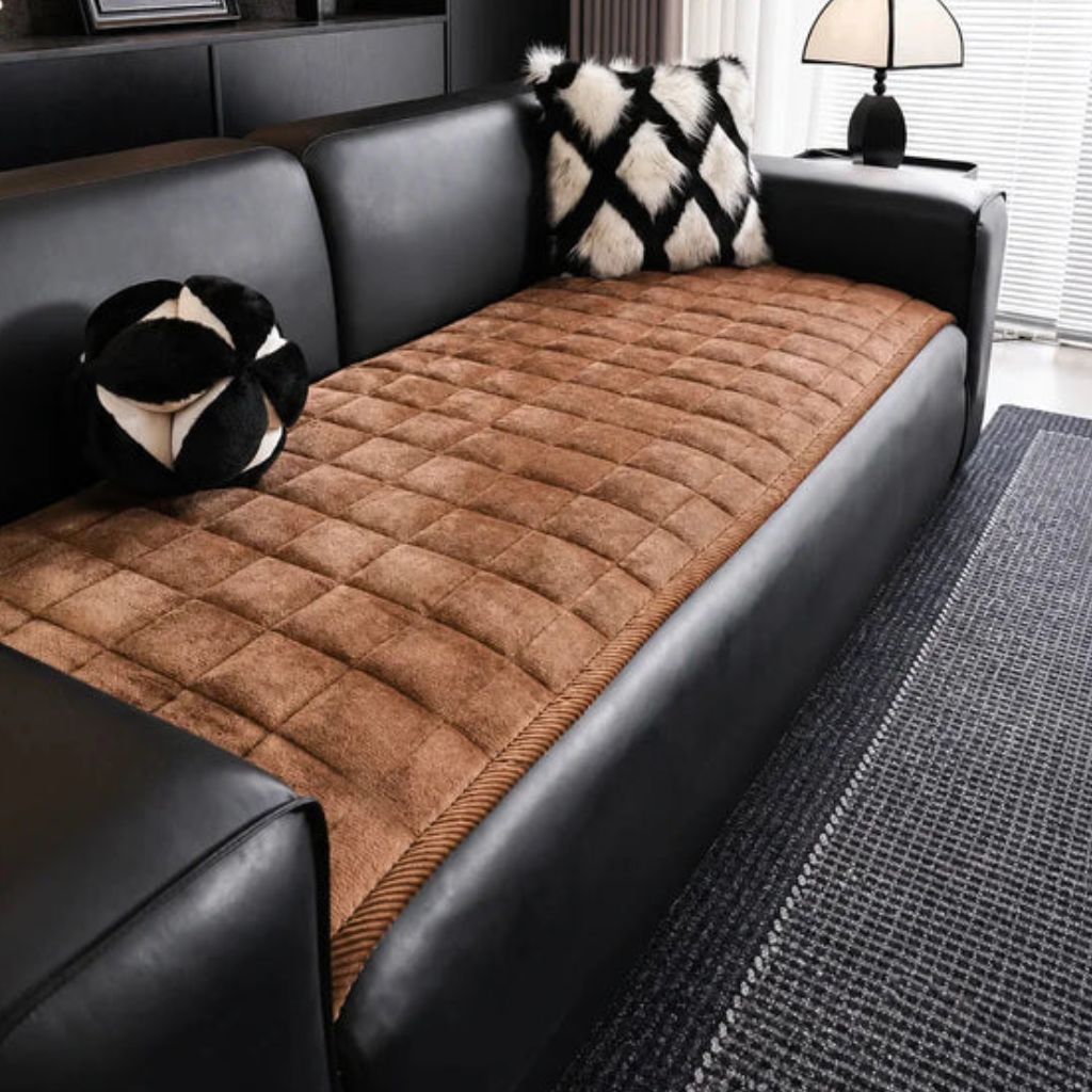 Quilted Sofa Cover Mat – Non-Slip & Pet Scratch Resistant - Tegulane Global