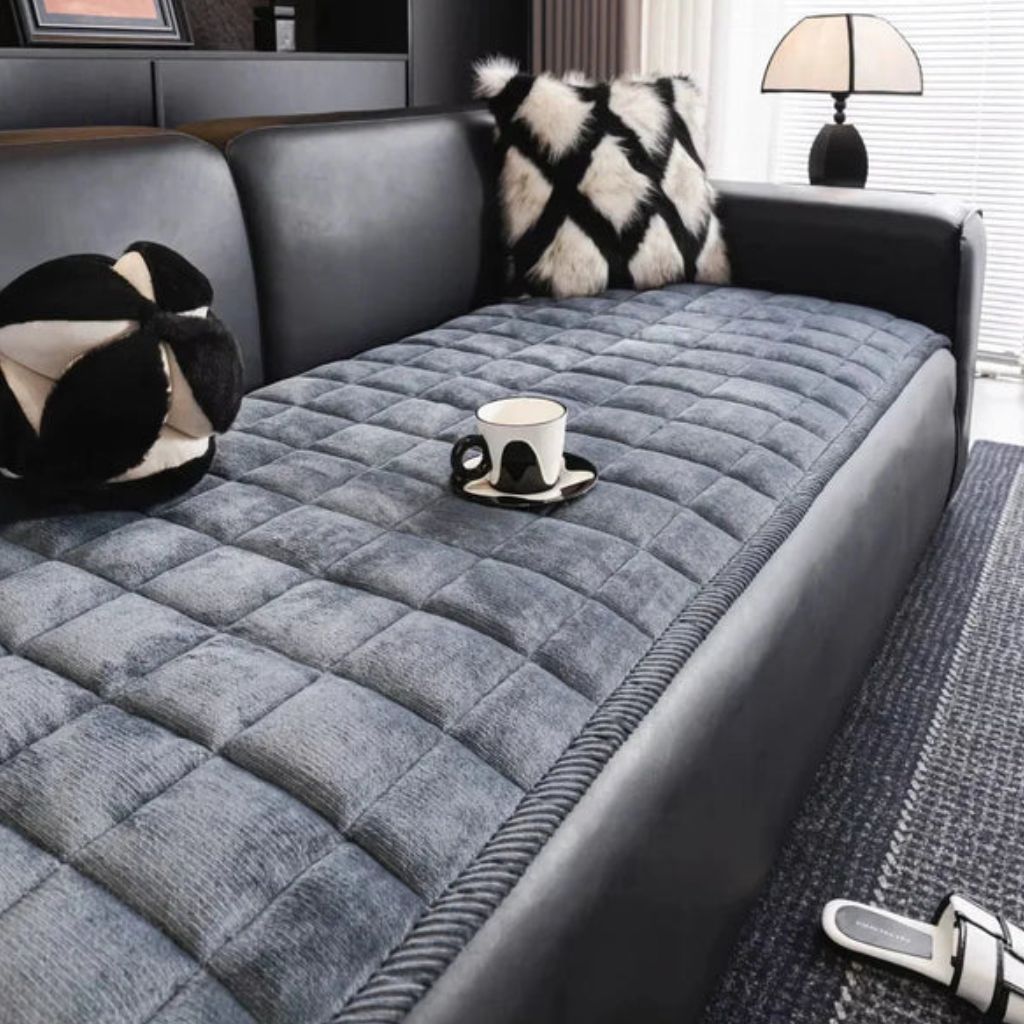 Quilted Sofa Cover Mat – Non-Slip & Pet Scratch Resistant - Tegulane Global