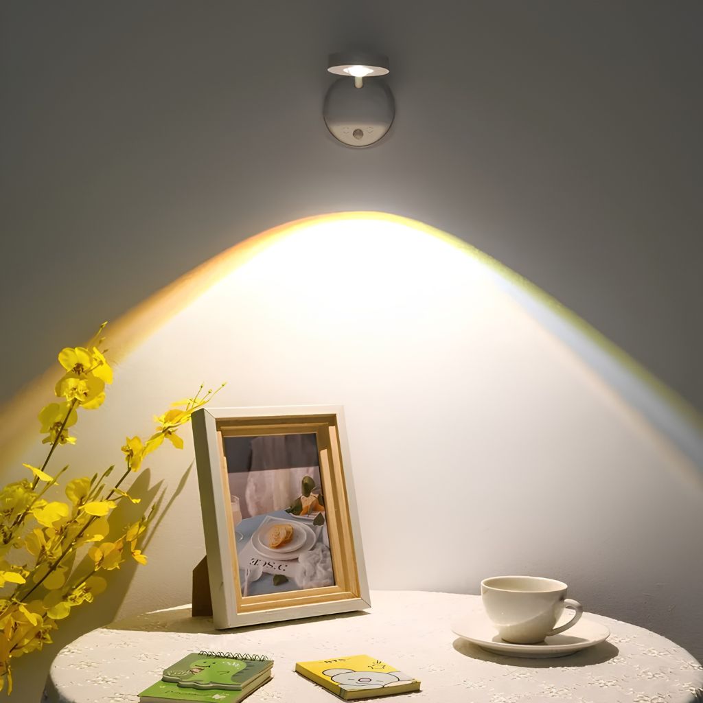 Rechargeable LED Wall Spotlight with Motion Sensor - Tegulane Global