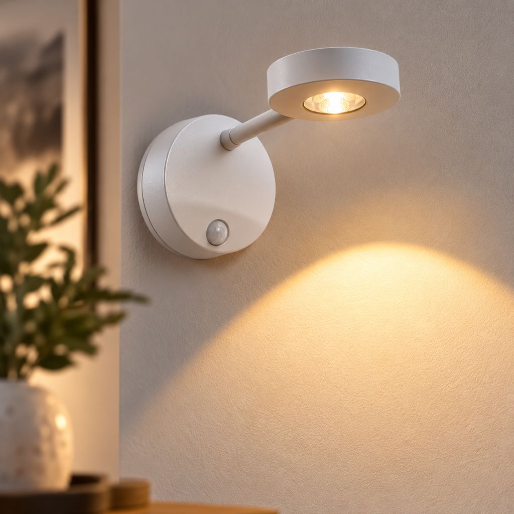 Rechargeable LED Wall Spotlight with Motion Sensor - Tegulane Global