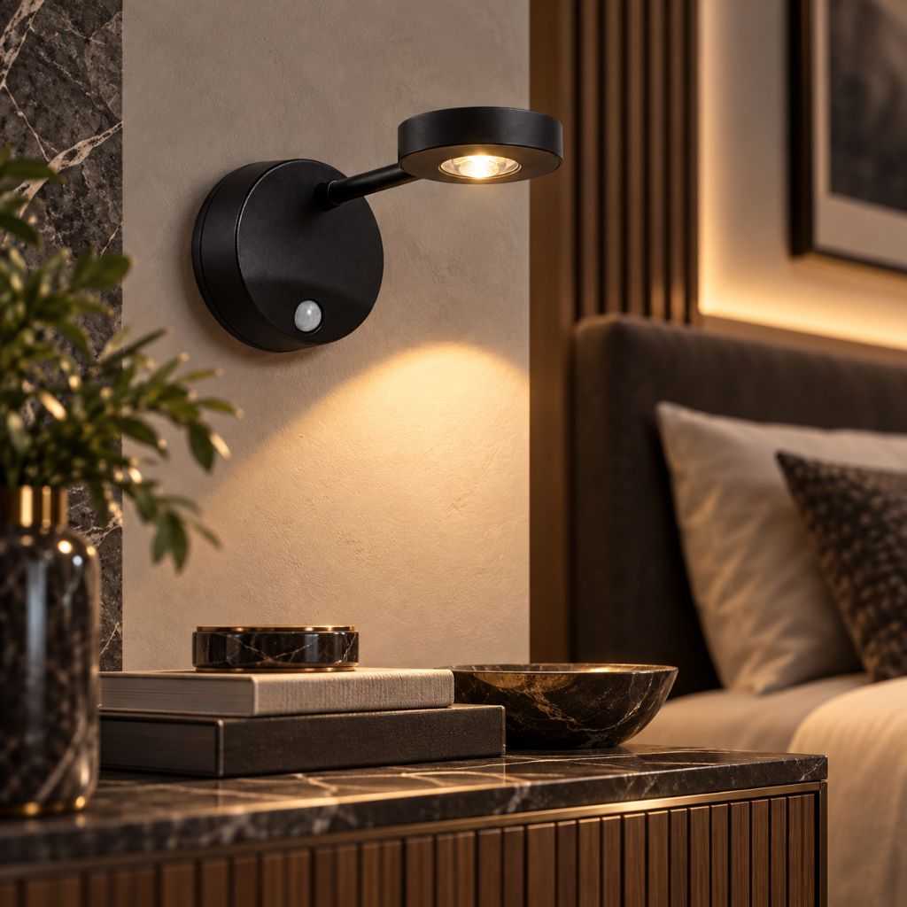Rechargeable LED Wall Spotlight with Motion Sensor - Tegulane Global
