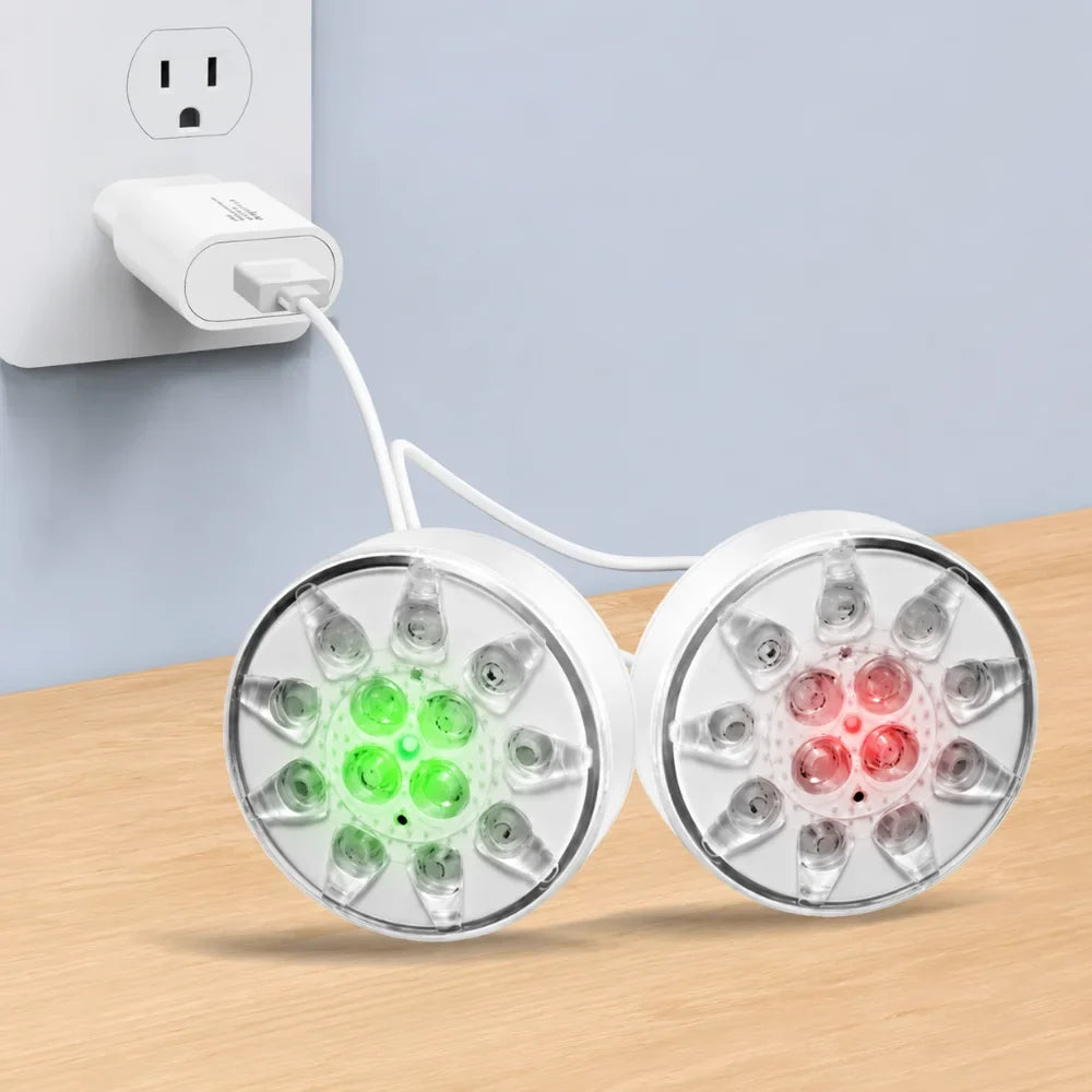 Rechargeable Pool Lights IP68 Waterproof Submersible LED with Remote - Tegulane Global