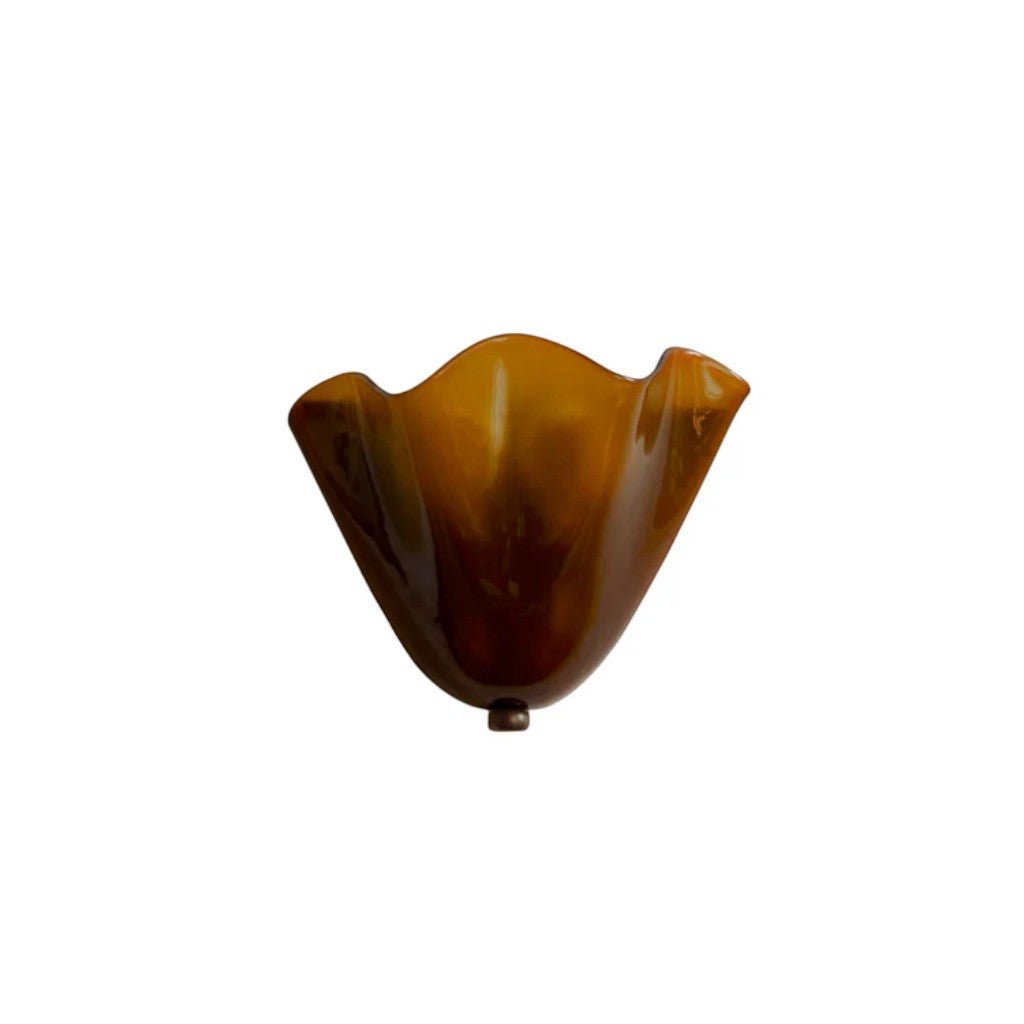 Retro Glass Shell Wall Light Sconce - Tegulane Global