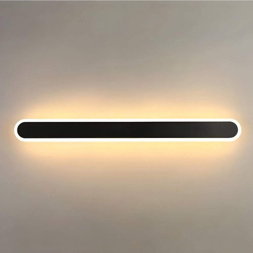 Rounded Edge Aluminium Outdoor Wall Light - Tegulane Global