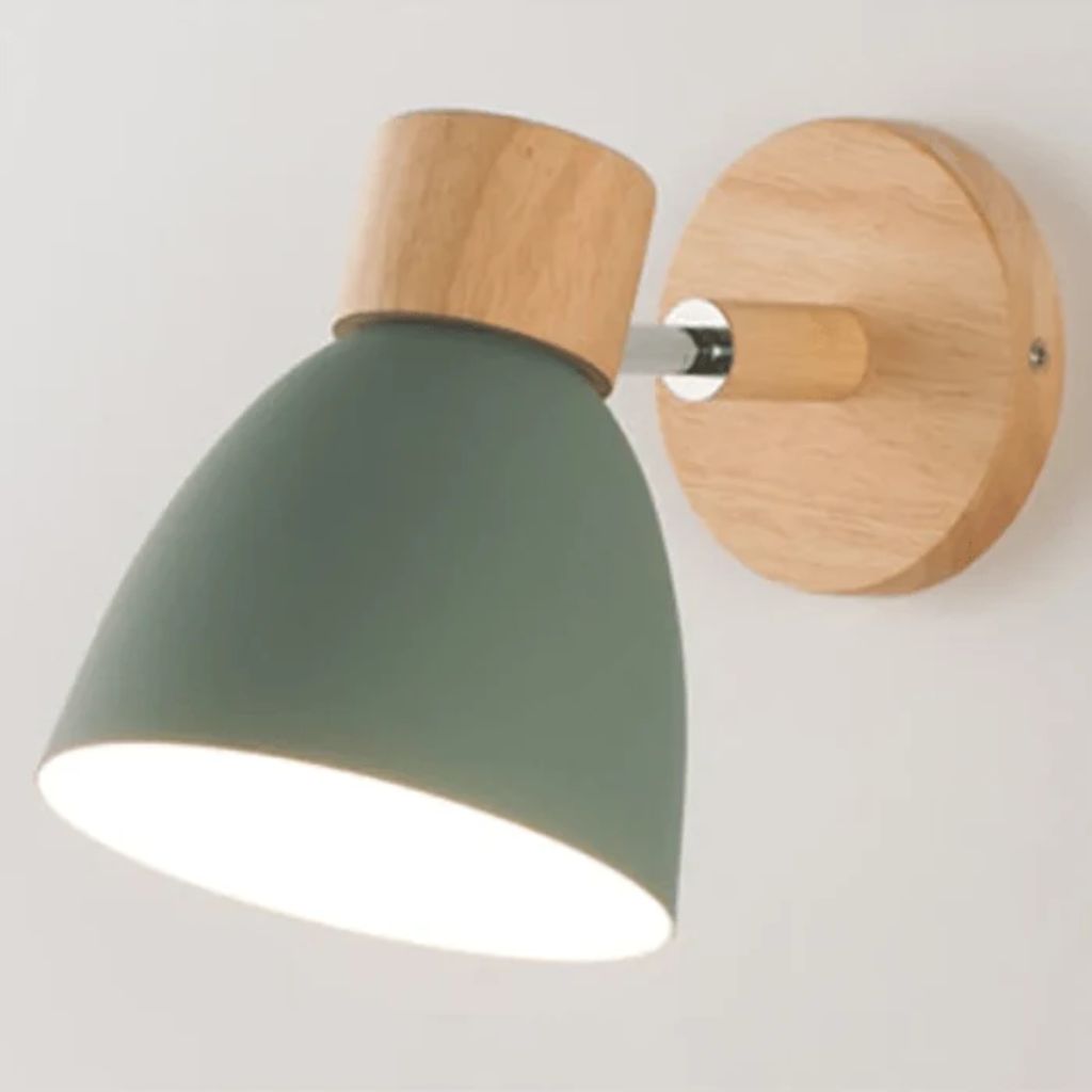 Scandinavian Wooden Wall Light Sconce - Tegulane Global