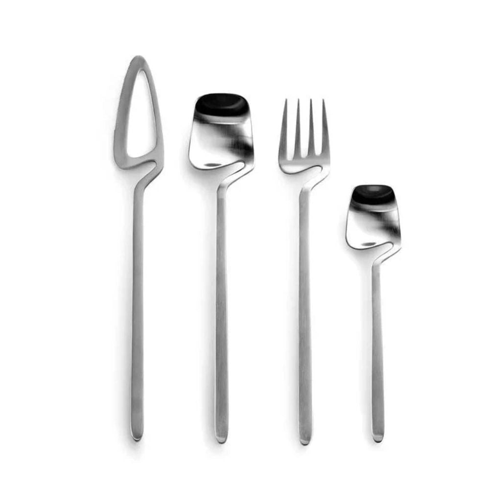 Skeleton Cutlery Set – Luxe Stainless Steel with Bold Contemporary Design - Tegulane Global