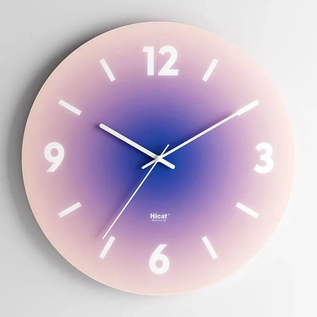 SkyGlow Sky-Inspired Glass Wall Clock - Tegulane Global