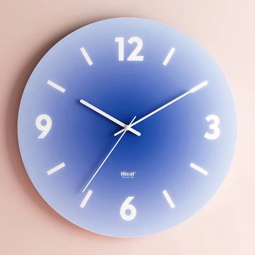 SkyGlow Sky-Inspired Glass Wall Clock - Tegulane Global