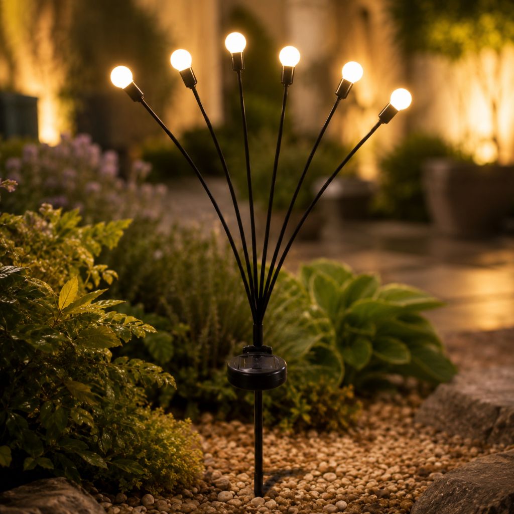 Solar Firefly Garden Light IP65 Waterproof Stake Lamp Outdoor Light - Tegulane Global