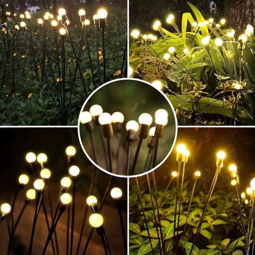 Solar Firefly Garden Light IP65 Waterproof Stake Lamp Outdoor Light - Tegulane Global