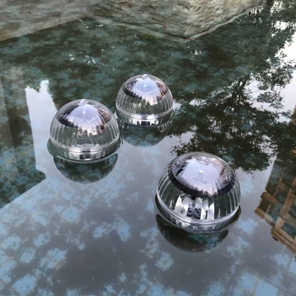 Solar Floating Pool Lights RGB Colour Changing - Waterproof LED Ball - Tegulane Global