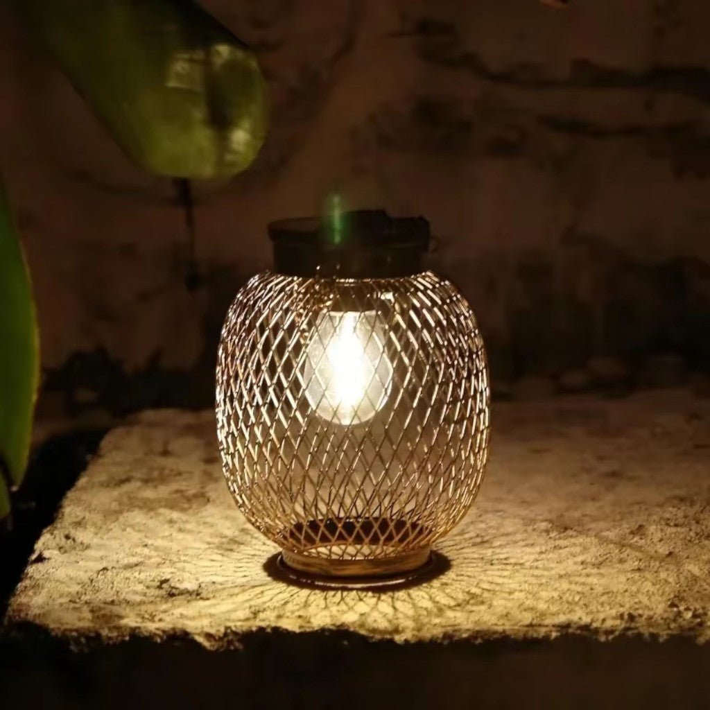 Solar Hanging Lantern Outdoor IP65 Waterproof Auto Sensor - Tegulane Global