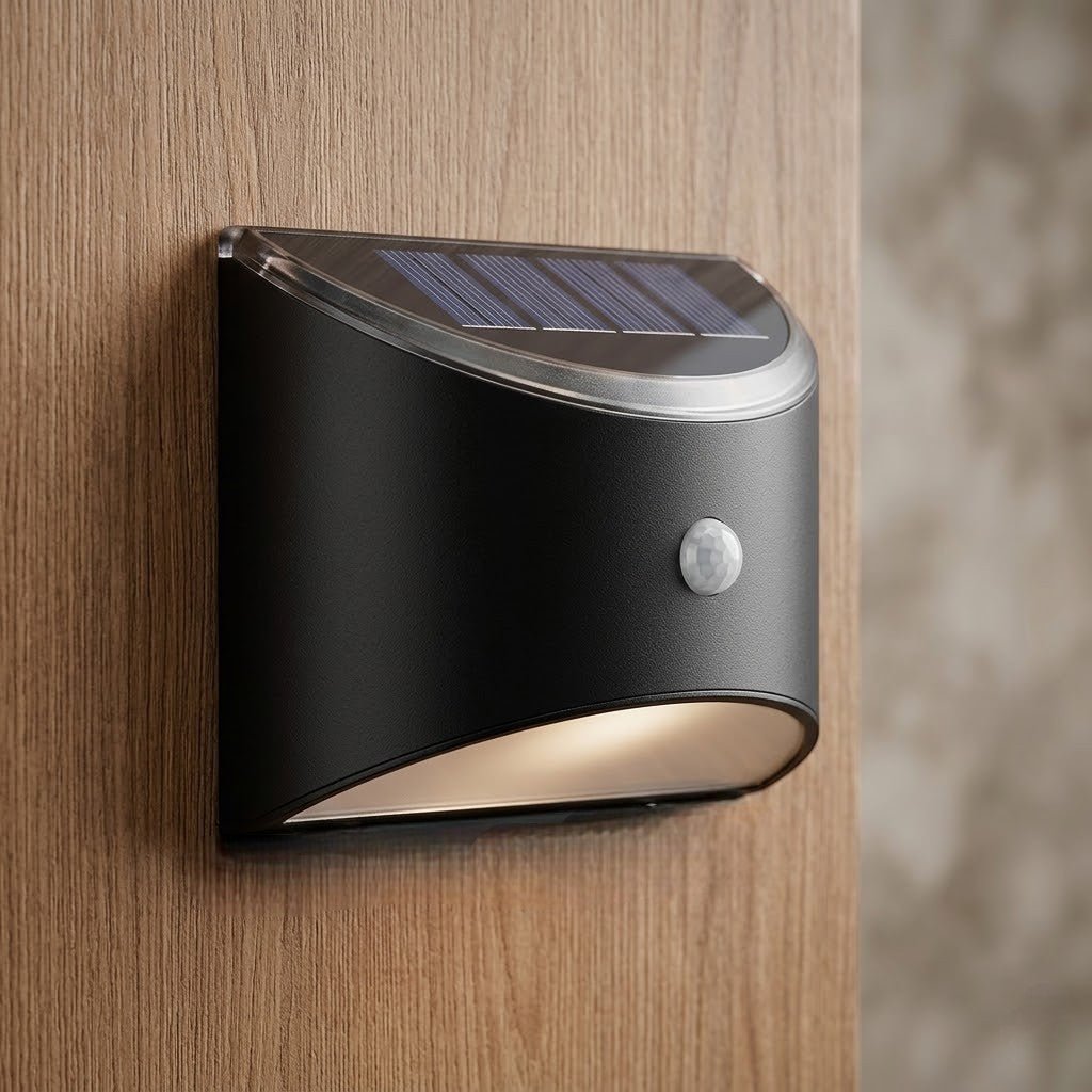 Solar Outdoor Garden Wall Light PIR Motion Sensor IP65 Waterproof Lamp - Tegulane Global