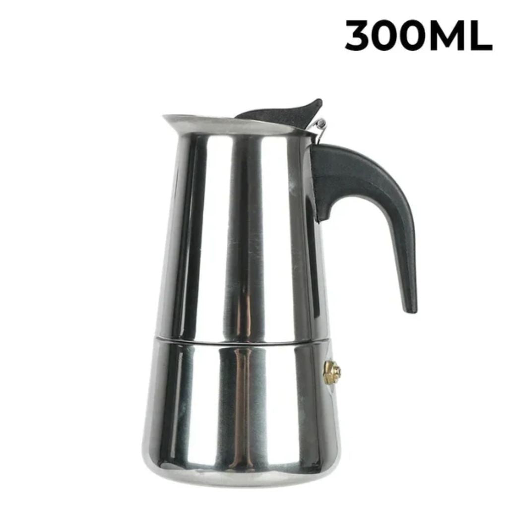 Stainless Steel Stovetop Italian Coffee Moka Pot - Tegulane Global