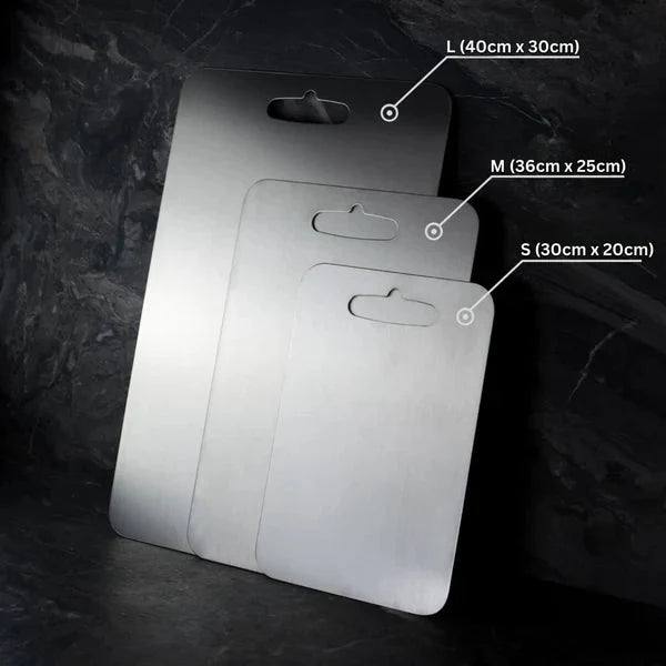 Steel Chopping Board - The Safest Non-Toxic Cutting Board - Tegulane Global