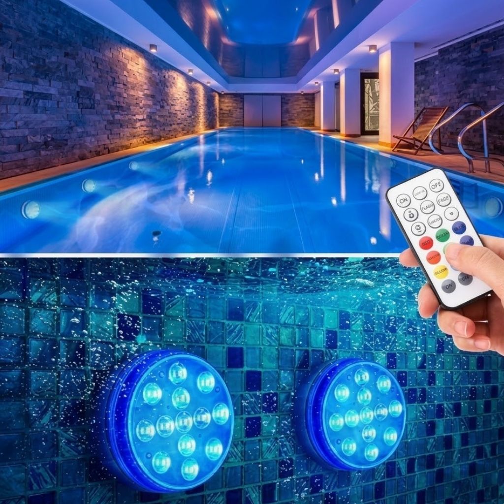 Submersible Pool LED Light with Remote Control - Tegulane - Tegulane Global