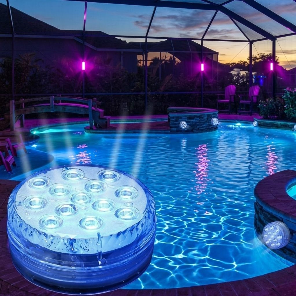 Submersible Pool LED Light with Remote Control - Tegulane - Tegulane Global