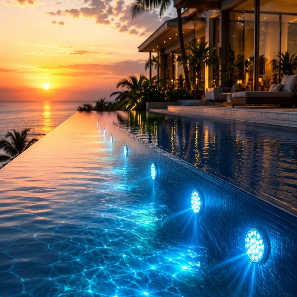 Submersible Pool LED Light with Remote Control - Tegulane - Tegulane Global