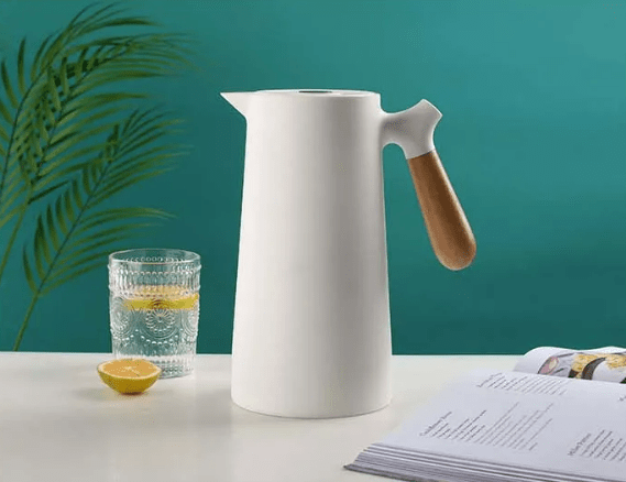 Thermal Jug with Wooden Handle - Nordic Design 1L - Tegulane Global