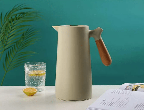 Thermal Jug with Wooden Handle - Nordic Design 1L - Tegulane Global