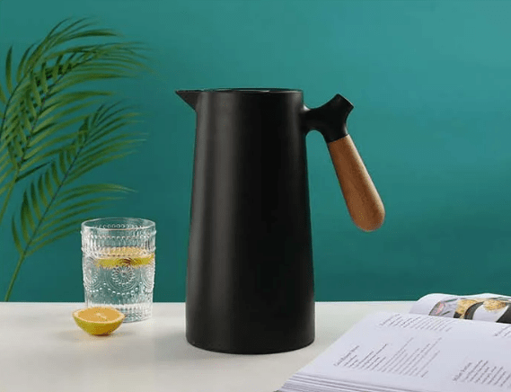 Thermal Jug with Wooden Handle - Nordic Design 1L - Tegulane Global