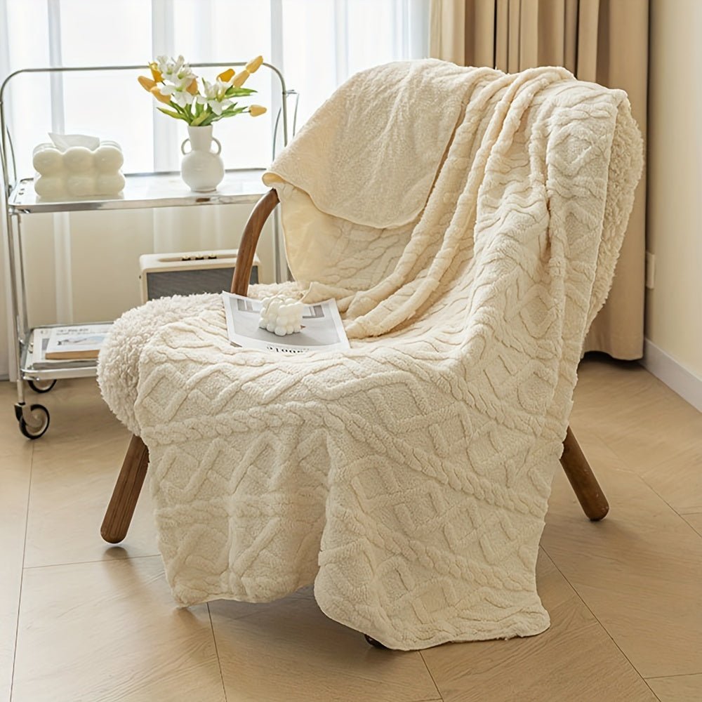Fleece Warm Throw Blanket - Tegulane Global