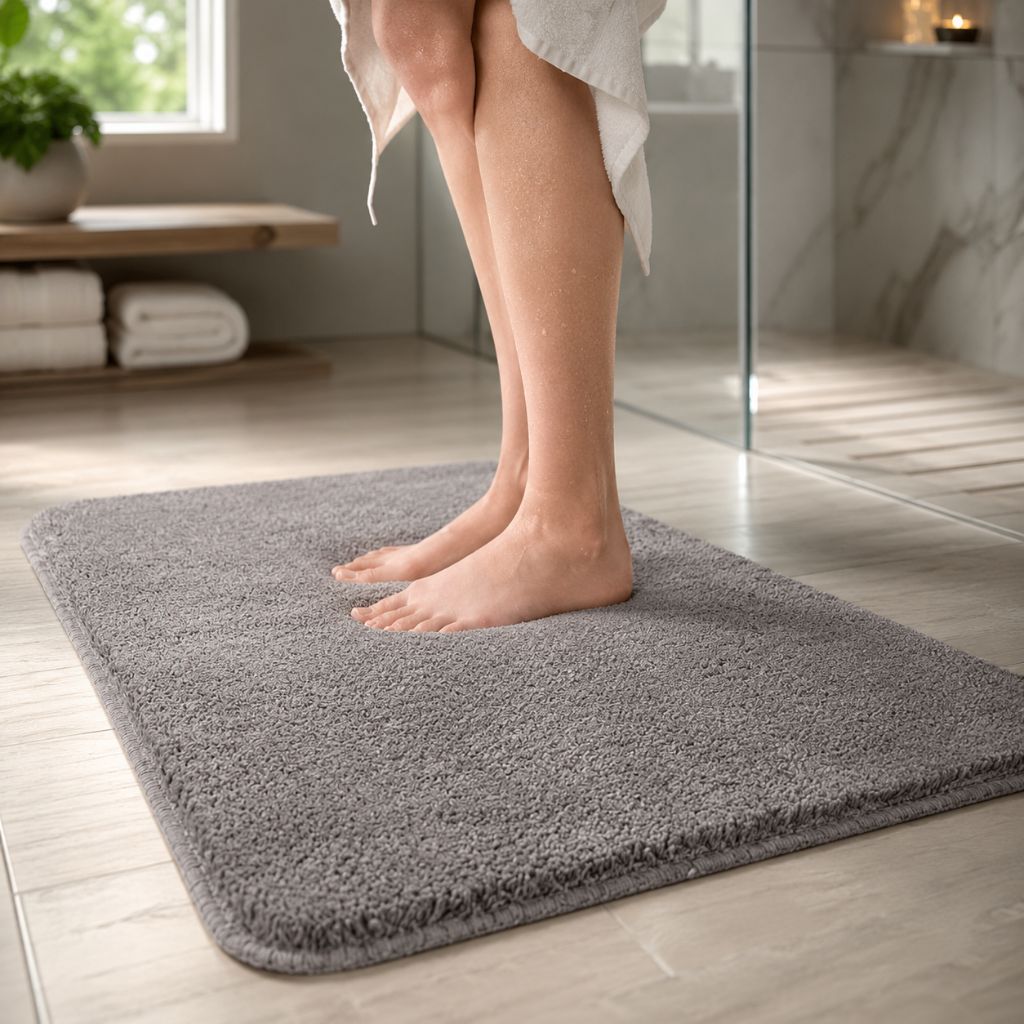 Ultra-Soft Absorbent Shower Mat - Tegulane Global