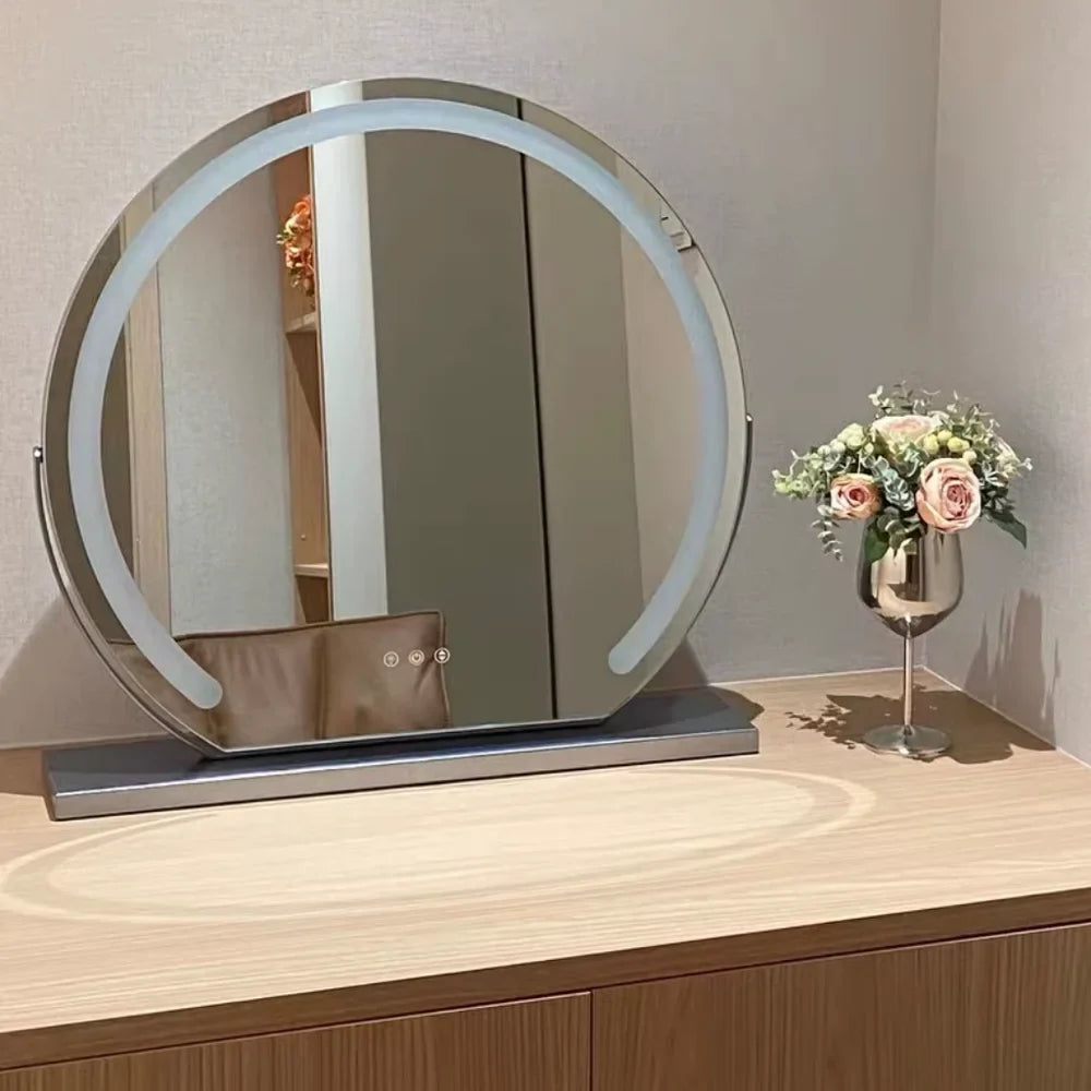 Vanity Makeup Mirror 15x Magnification Touch with LED Lights - Tegulane Global