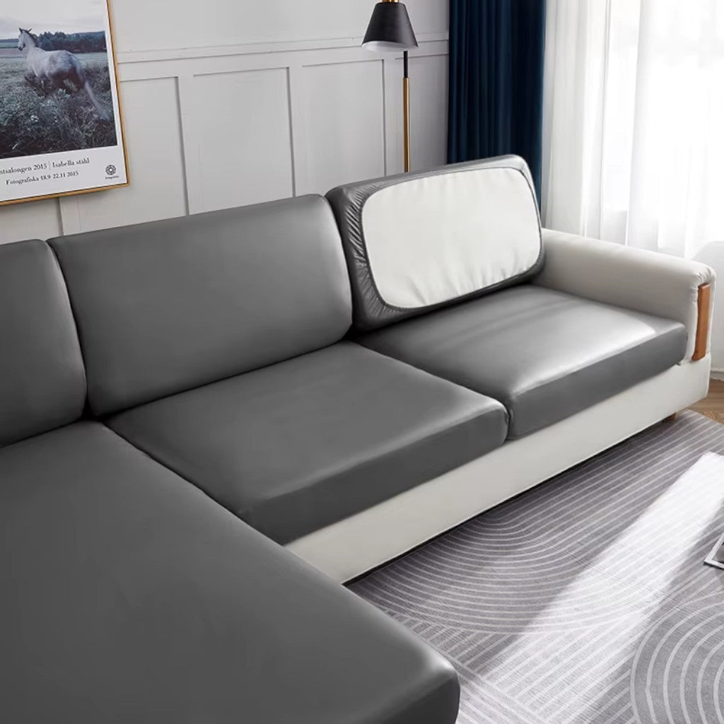 Waterproof PU Leather Sofa Cushion Cover Stretch Non-Slip - Tegulane Global