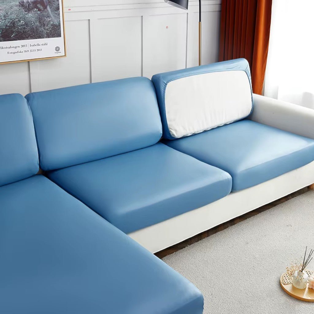 Waterproof PU Leather Sofa Cushion Cover Stretch Non-Slip - Tegulane Global
