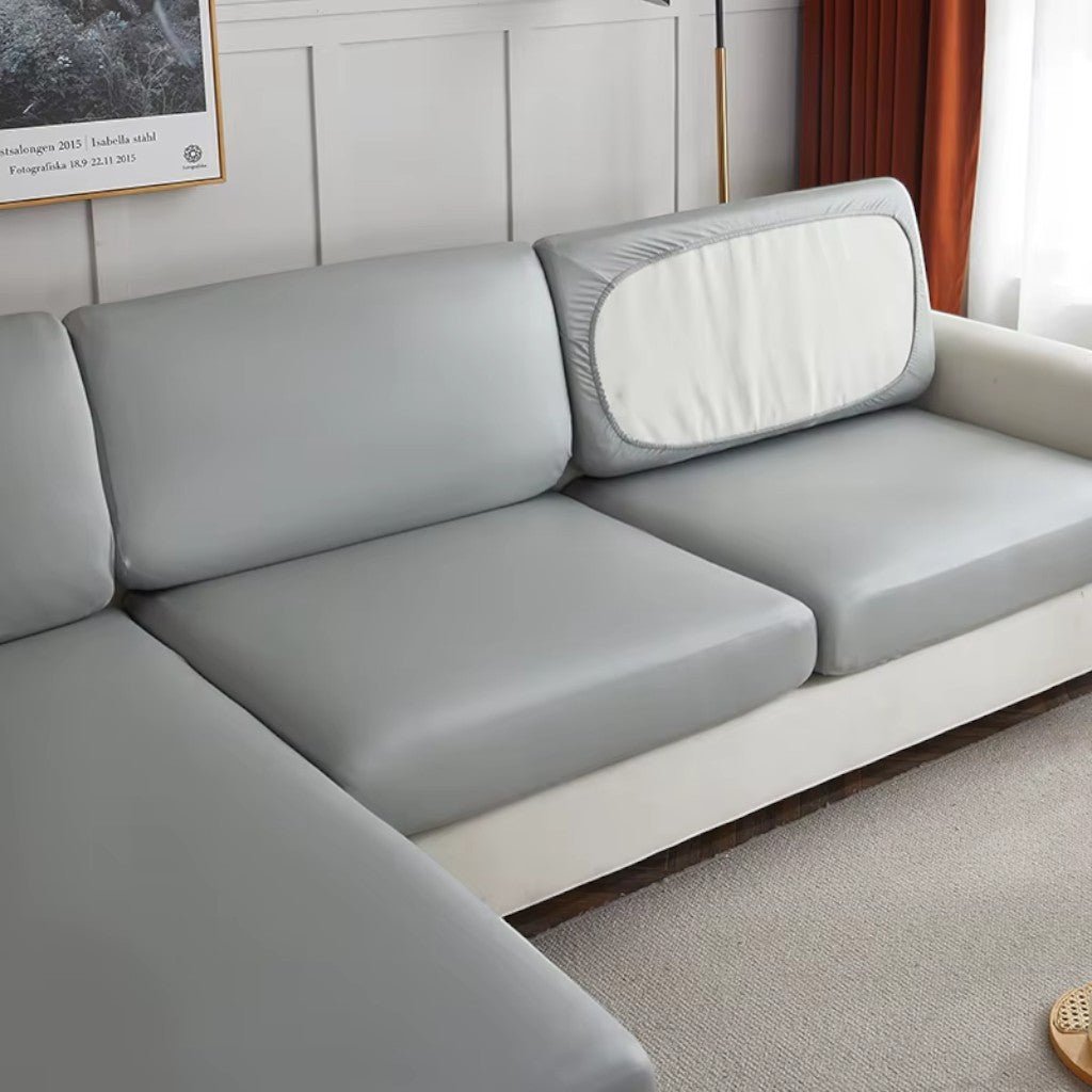 Waterproof PU Leather Sofa Cushion Cover Stretch Non-Slip - Tegulane Global