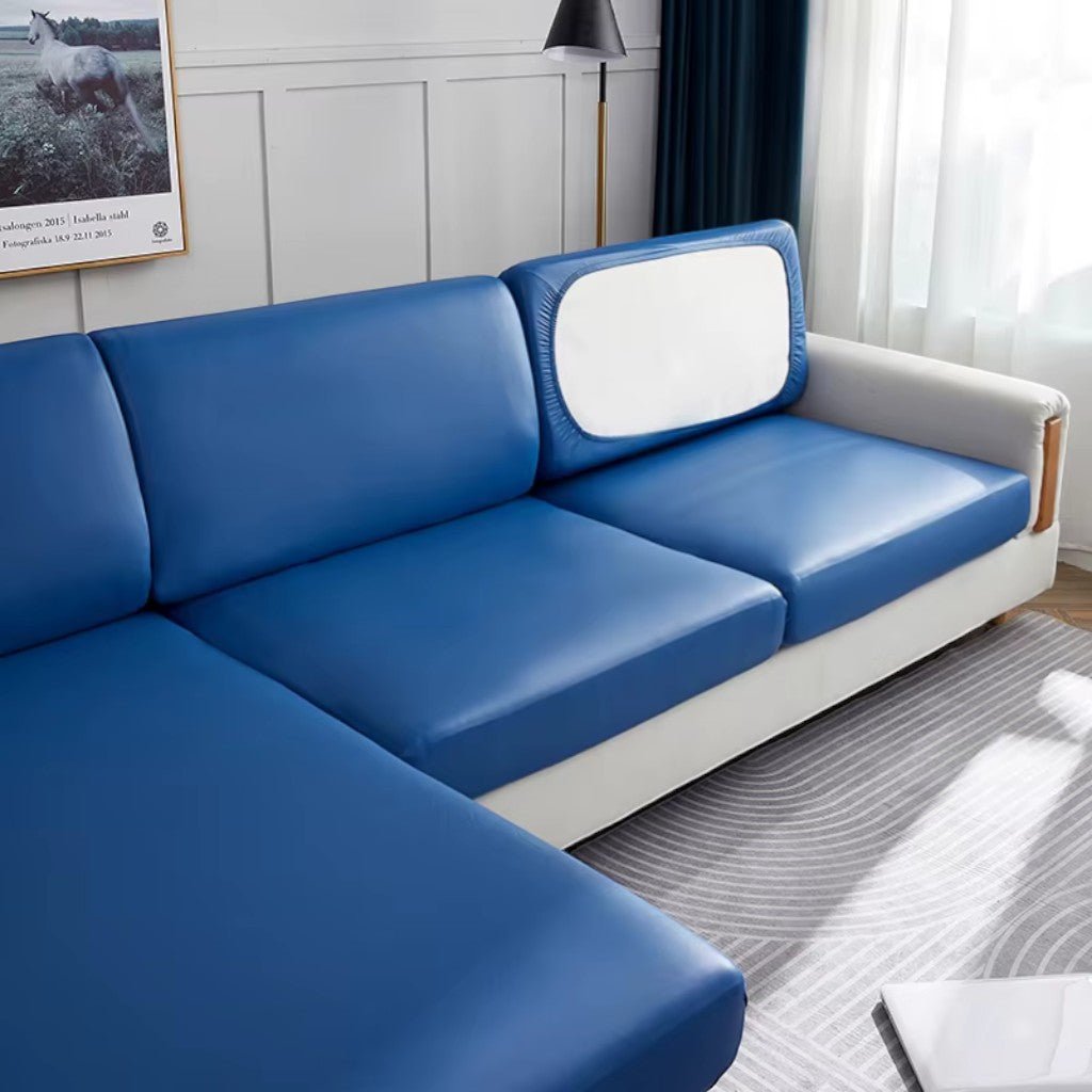 Waterproof PU Leather Sofa Cushion Cover Stretch Non-Slip - Tegulane Global