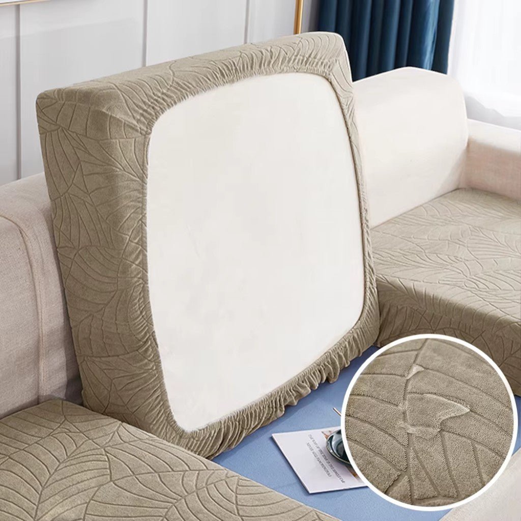 Waterproof Sofa Cushion Cover Stretch Chenille - Non-Slip Elastic Fit - Tegulane Global