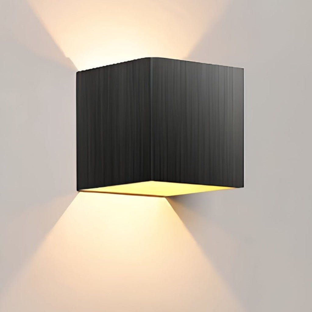 Weatherproof Cube Up Down Wall Light - Tegulane Global