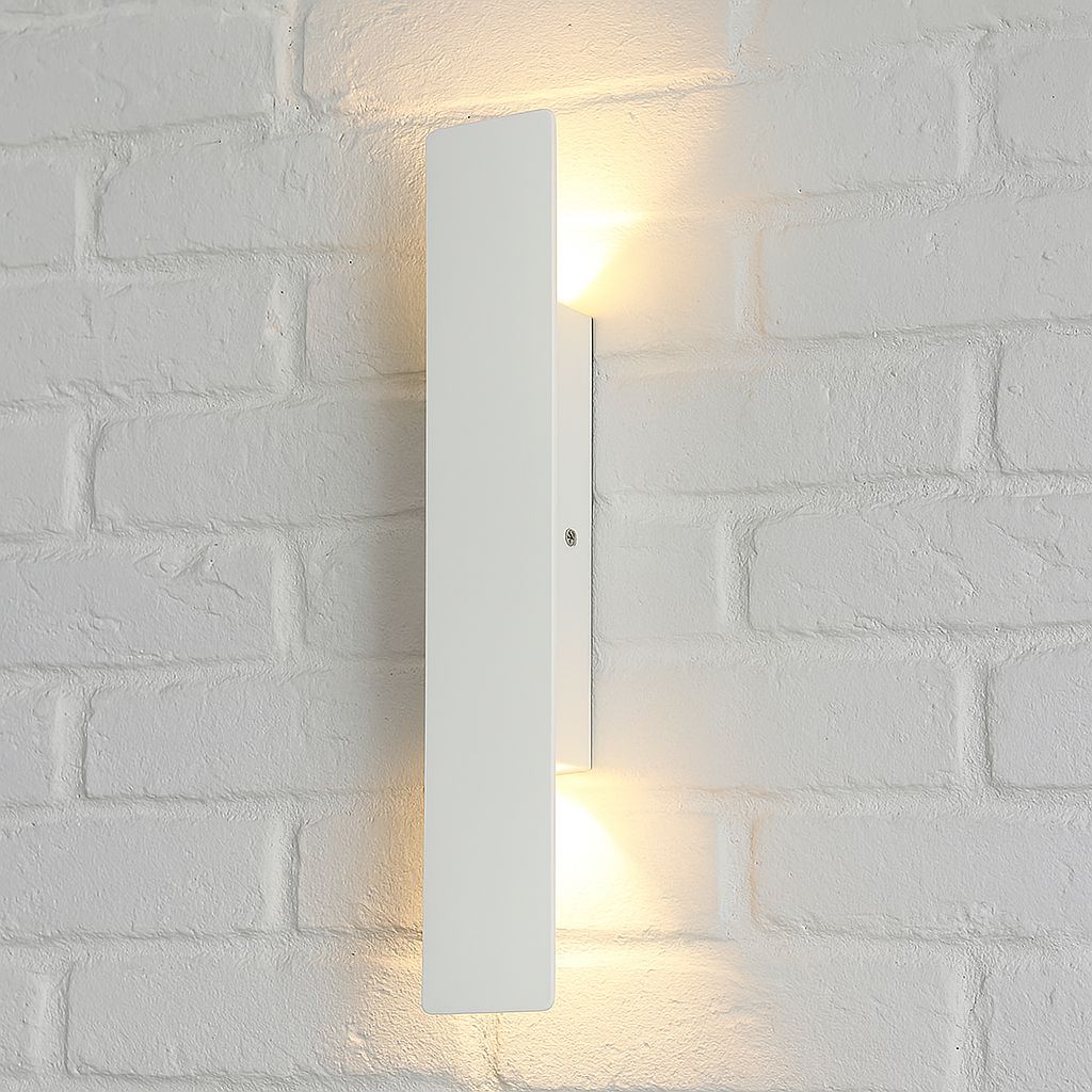 White Weatherproof LED Wall Lights - Outdoor Style and Durability - Tegulane Global
