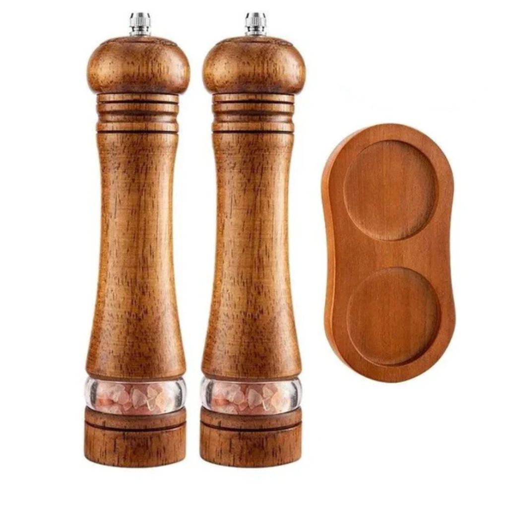 Wooden Pepper Salt Grinder - Tegulane Global