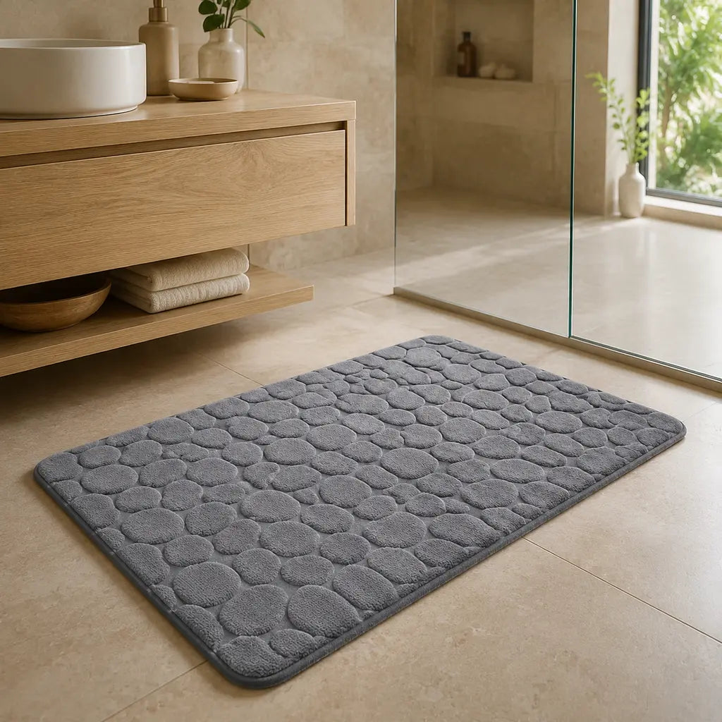 3D Non-Slip Quick-Dry Bathroom Mat