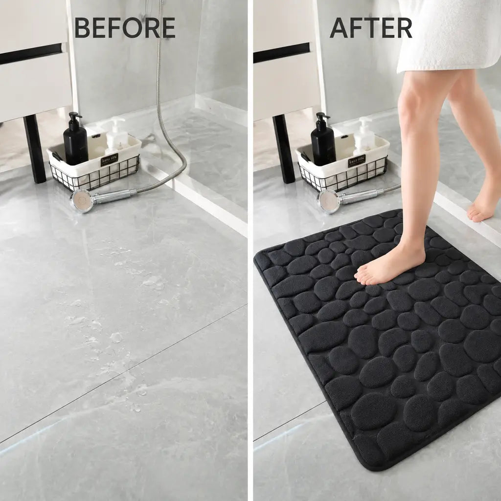 3D Non-Slip Quick-Dry Bathroom Mat