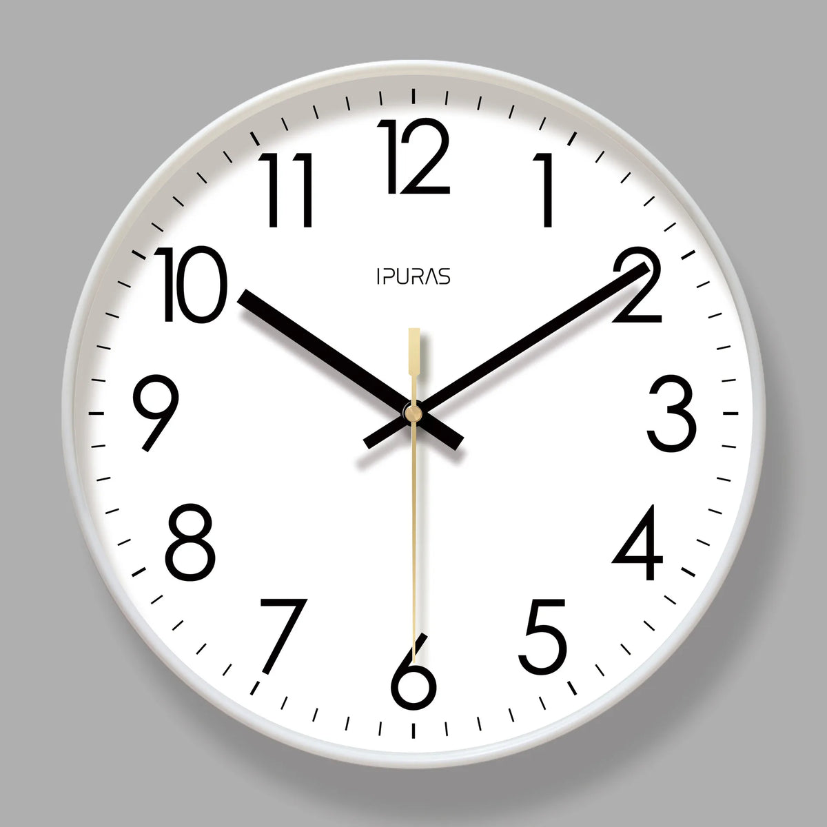 2026 New 10/12/14-inch Temperature and Humidity Electronic Calendar Multi-functional Wall Clock Dual Display Mute Quartz Clocks - Tegulane Global