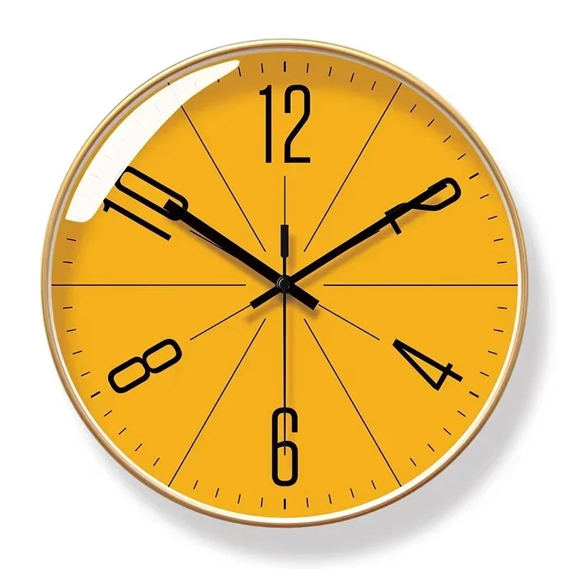 2026 New 10/12/14-inch Temperature and Humidity Electronic Calendar Multi-functional Wall Clock Dual Display Mute Quartz Clocks - Tegulane Global