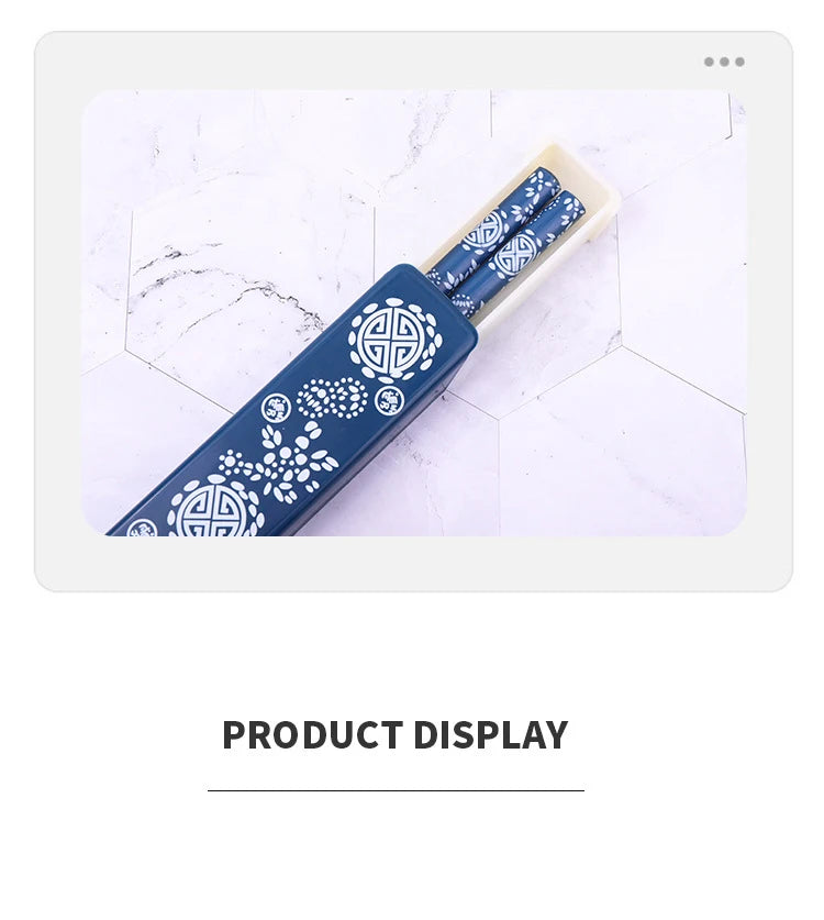 Japanese Chopsticks Natural Ironwood Handmade Value Gift Sushi Chinese Food Reusable Portable Travel Tableware with Box Set - Tegulane Global