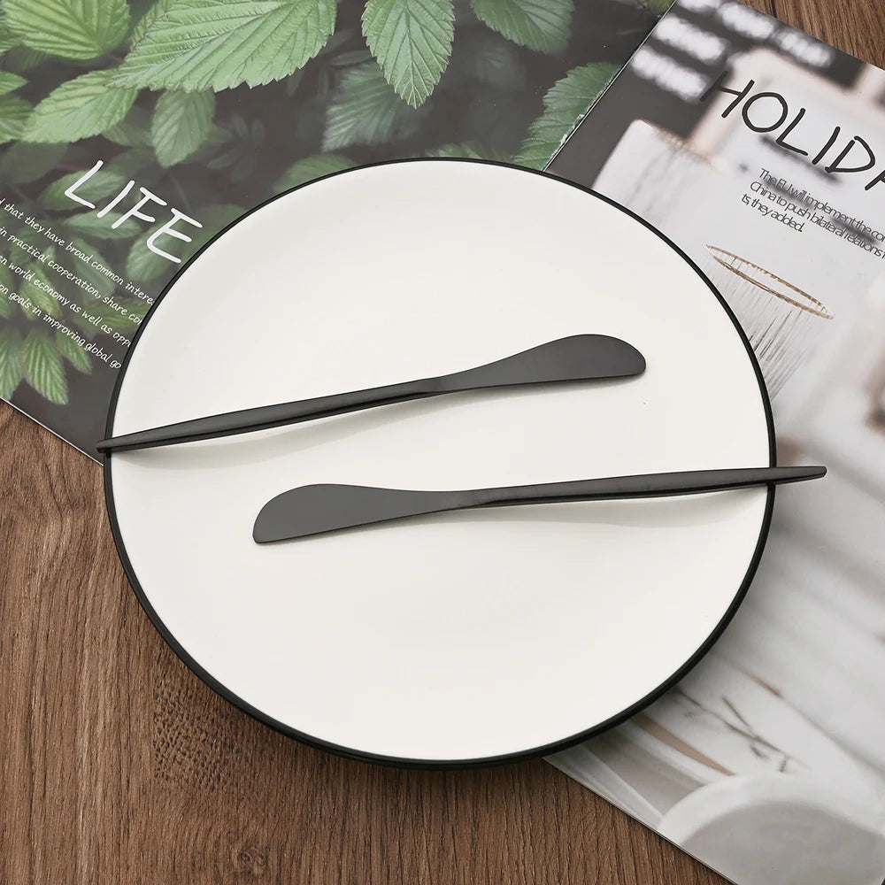 6Pcs Multifunctional Cheese Butter Knife Cheese Tools Knife Stainless Steel Household Breakfast Bread Jam Knife Kitchen Gadgets - Tegulane Global