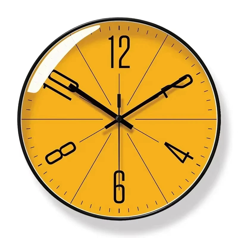 2026 New 10/12/14-inch Temperature and Humidity Electronic Calendar Multi-functional Wall Clock Dual Display Mute Quartz Clocks - Tegulane Global
