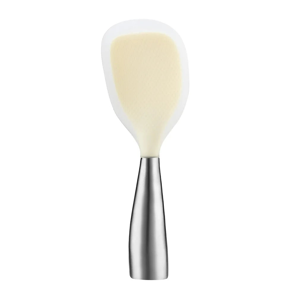 1/5Pcs Non-stick Silicone Spoon Cooking Spoon Anti-scalding Pot Rice High-temperature-resistant Spoon Durable Kitchen Gadgets - Tegulane Global