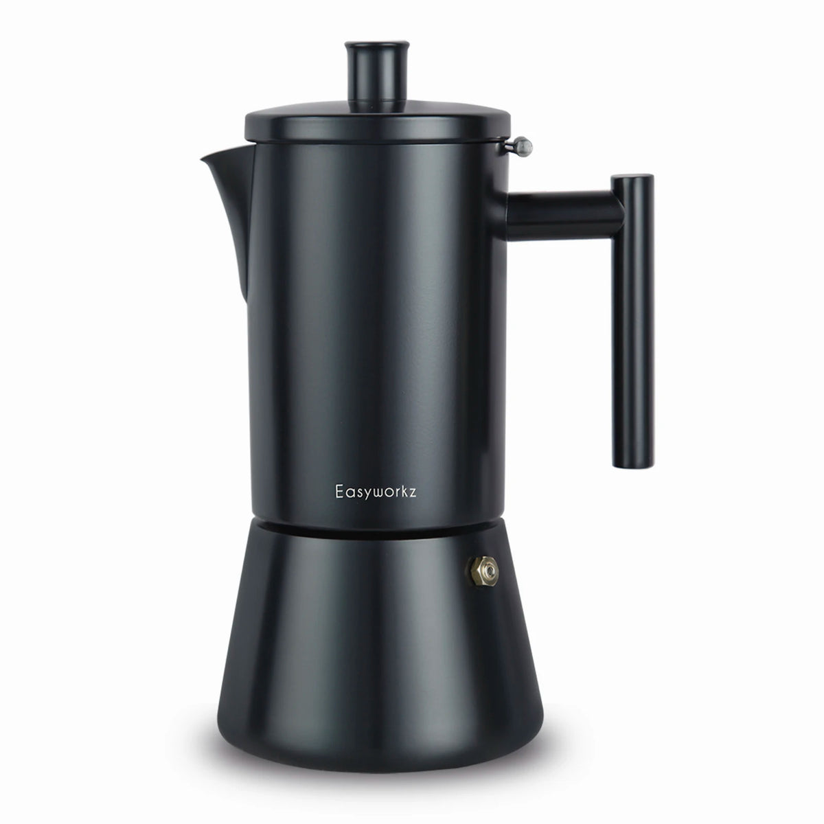 Easyworkz Diego Stovetop Espresso Maker Stainless Steel Italian Coffee Machine Maker Induction Moka Pot - Tegulane Global