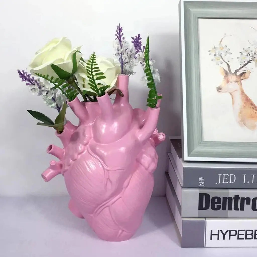 Anatomical Heart Resin Vase