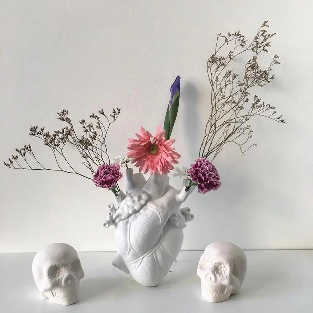 Anatomical Heart Resin Vase
