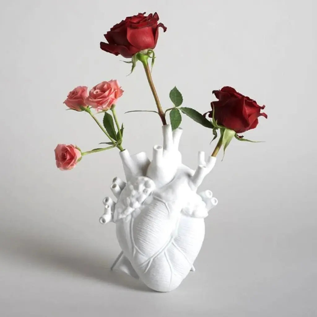 Anatomical Heart Resin Vase
