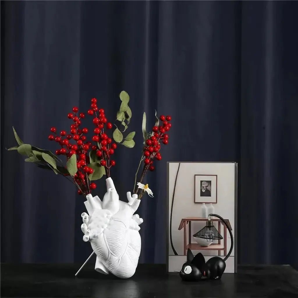 Anatomical Heart Resin Vase