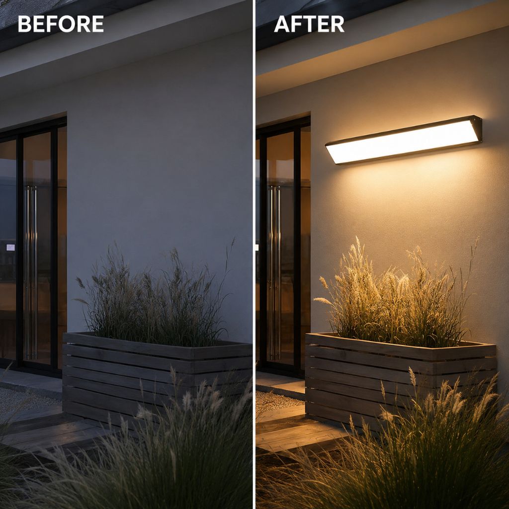 AuraGuard LED Outdoor Wall Light - Waterproof and Energy Efficient - Tegulane Global